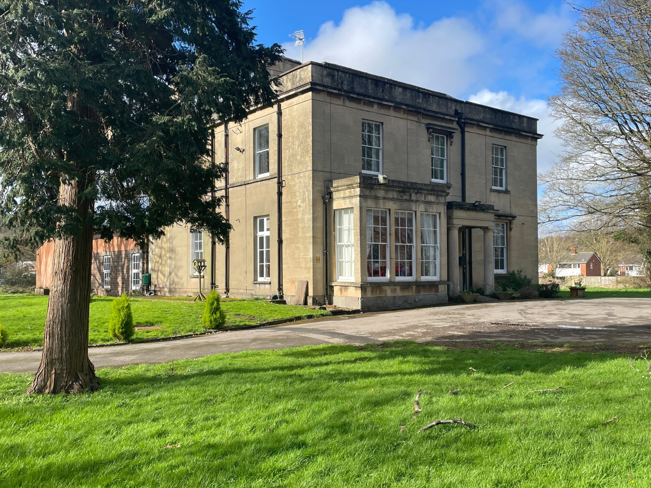 Elms care home, mansion house in Stapleton