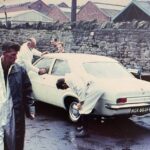 Patients operating the Industrial Therapy Organisation car wash on Feeder Road in Bristol